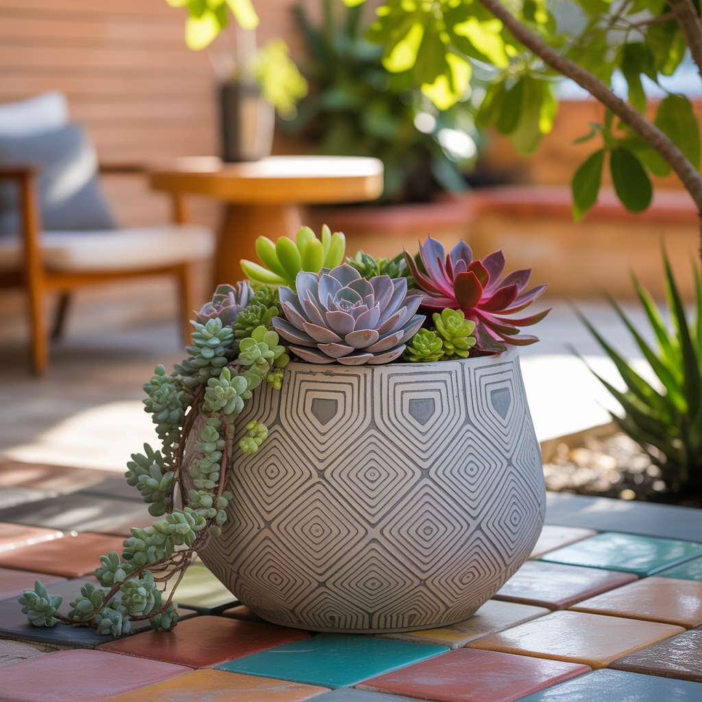 ideas for flower pot design