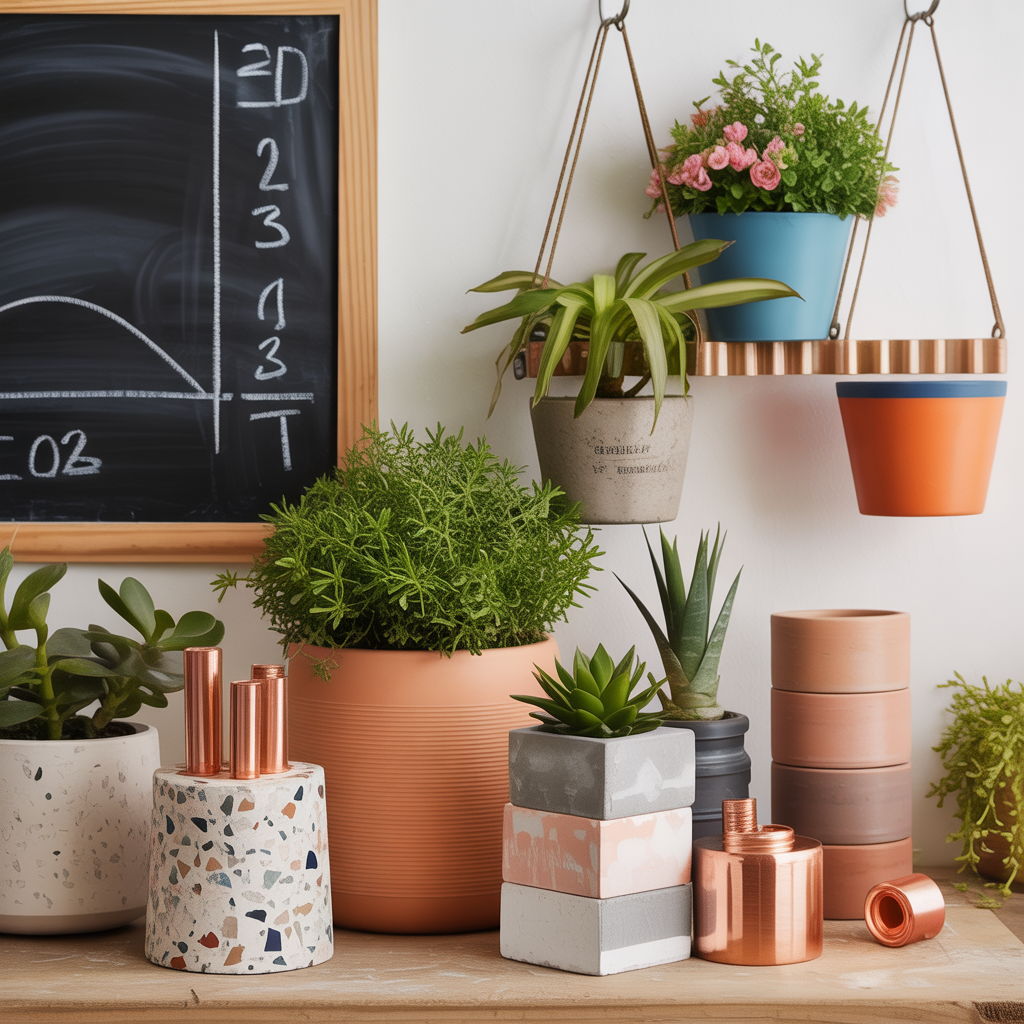 ideas for flower pot design