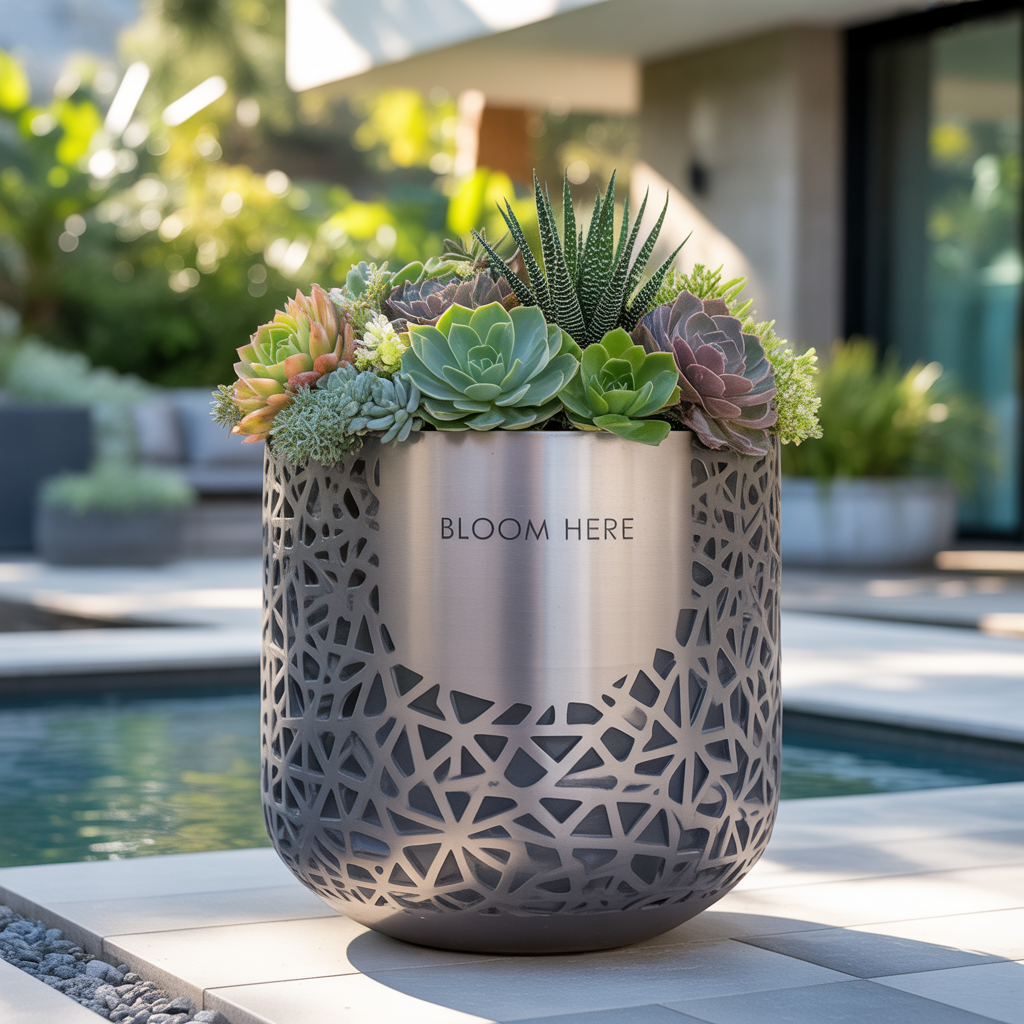 ideas for flower pot design