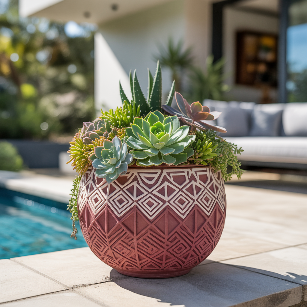 ideas for flower pot design