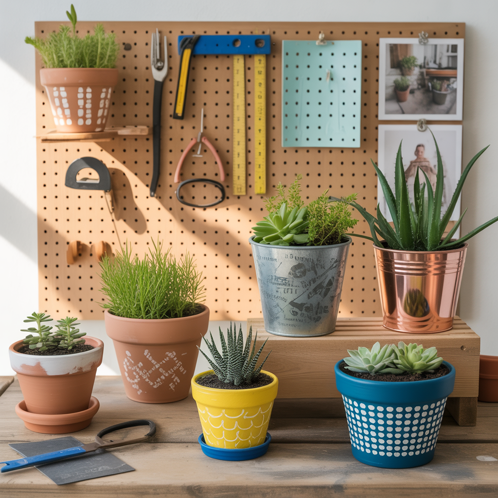 ideas for flower pot design