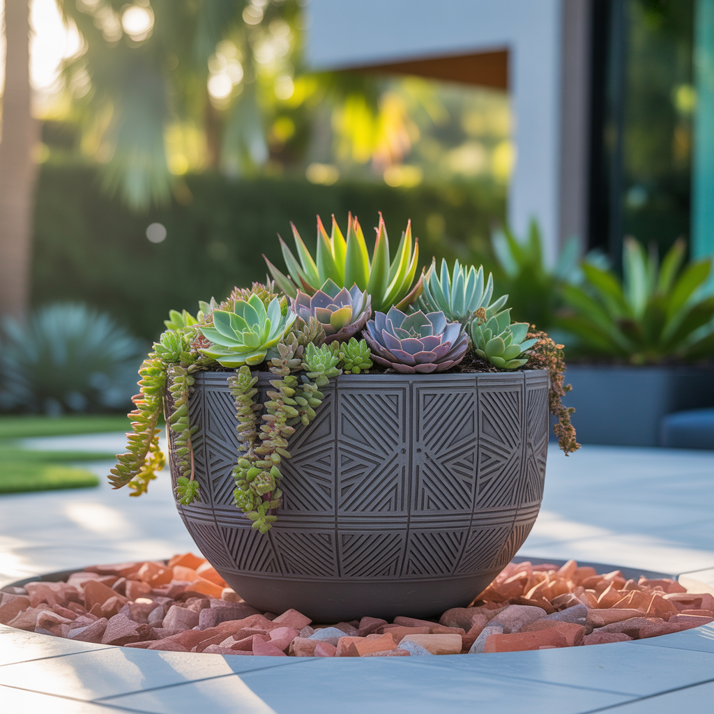 ideas for flower pot design