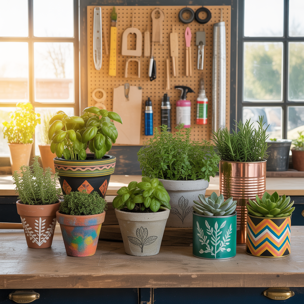 ideas for flower pot design