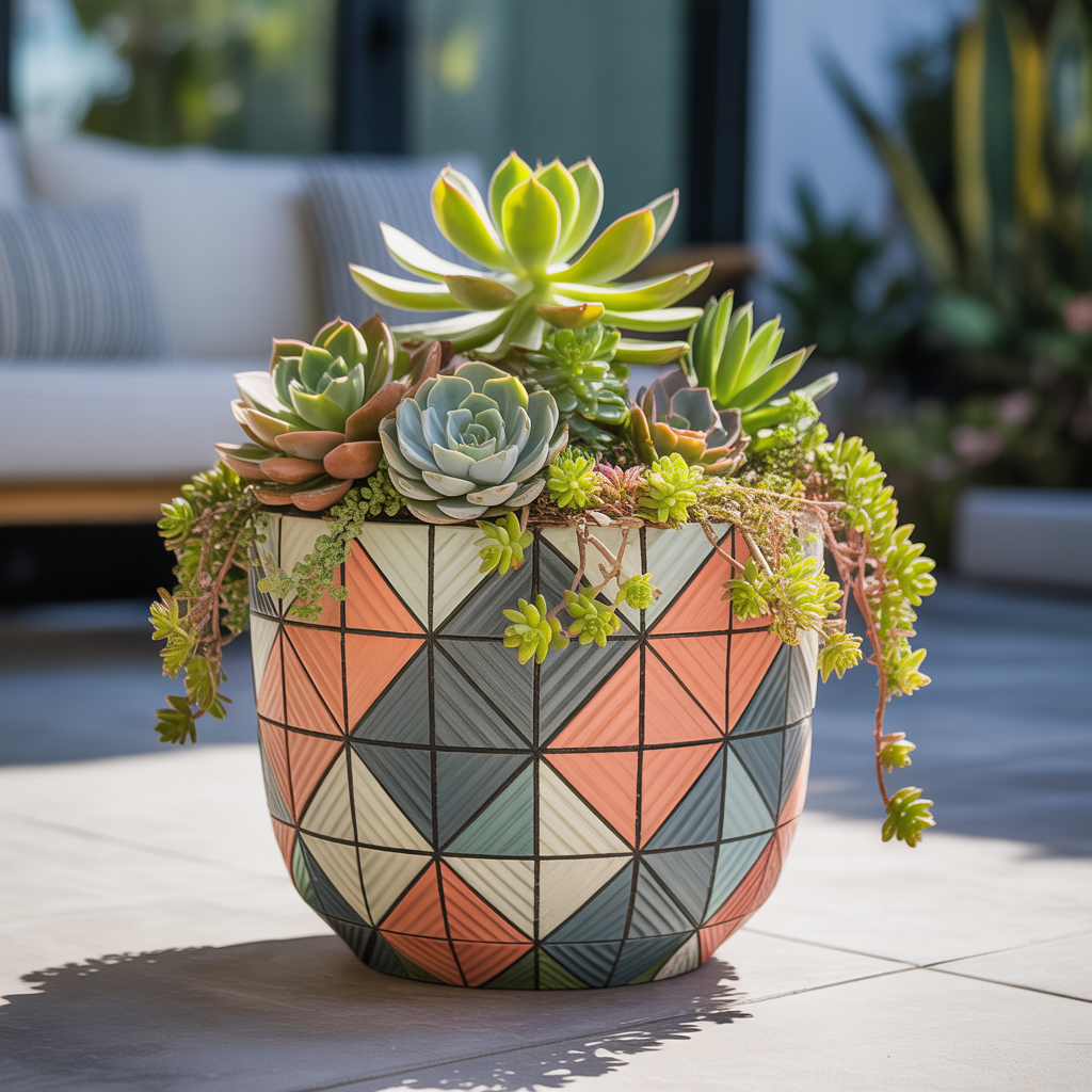 ideas for flower pot design