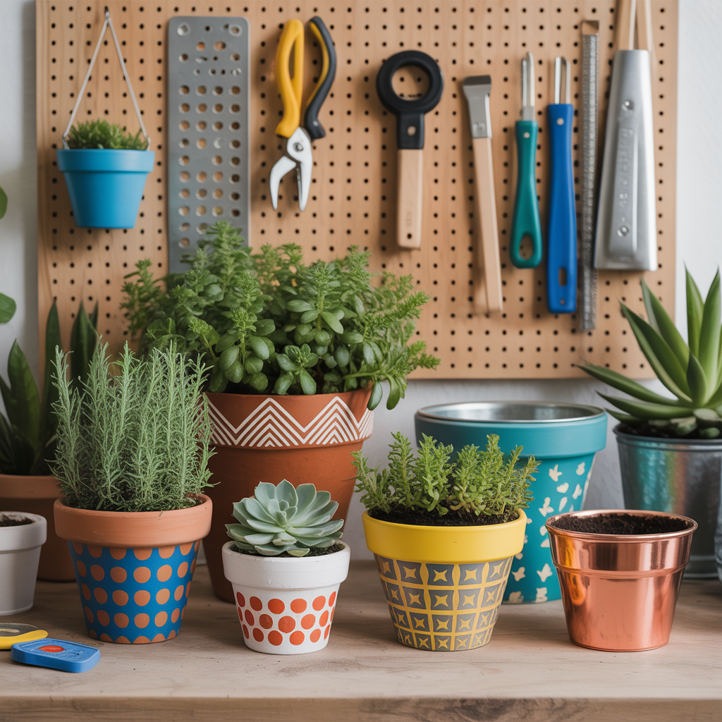 ideas for flower pot design