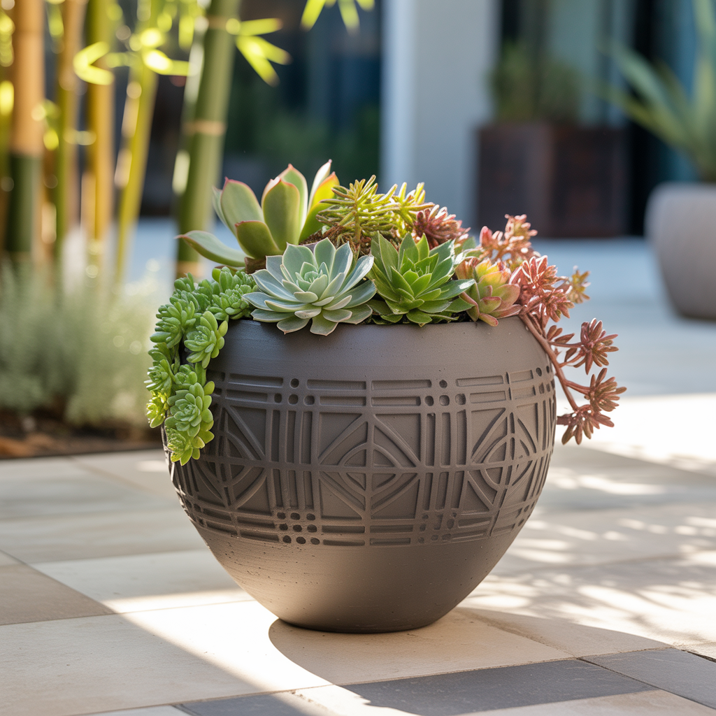 ideas for flower pot design