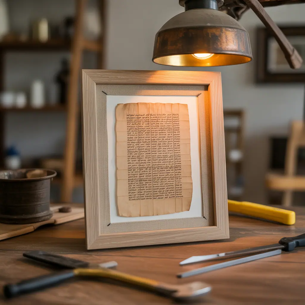 ideas for framing papyrus