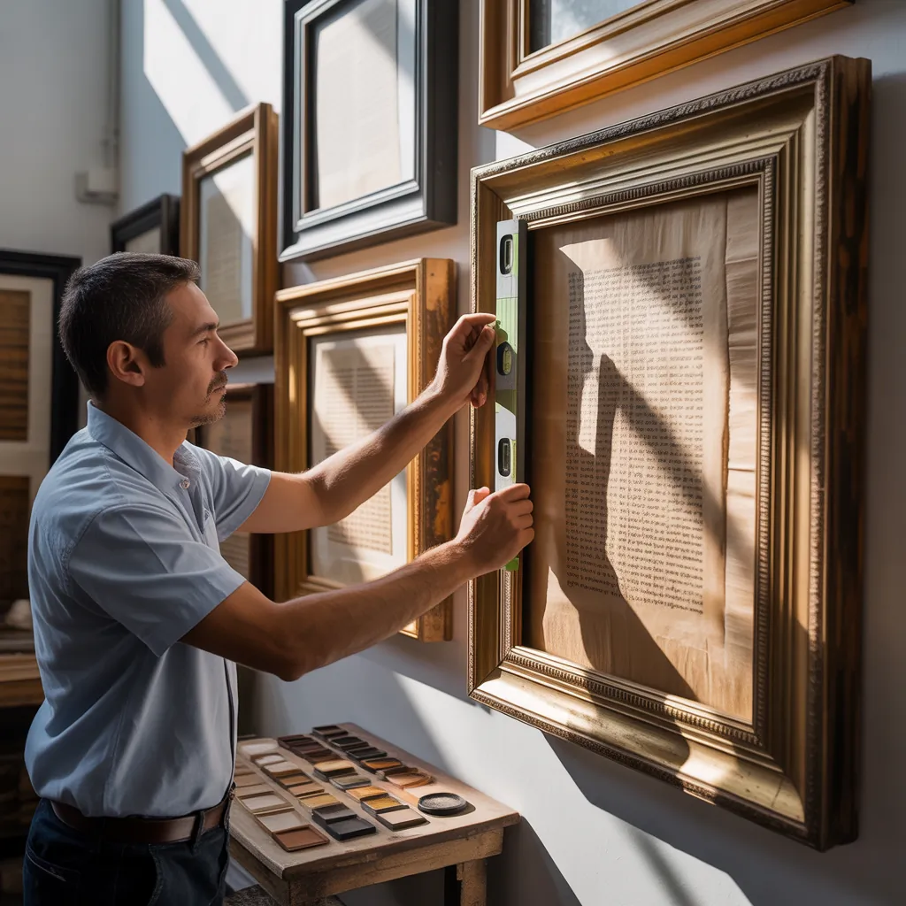 ideas for framing papyrus