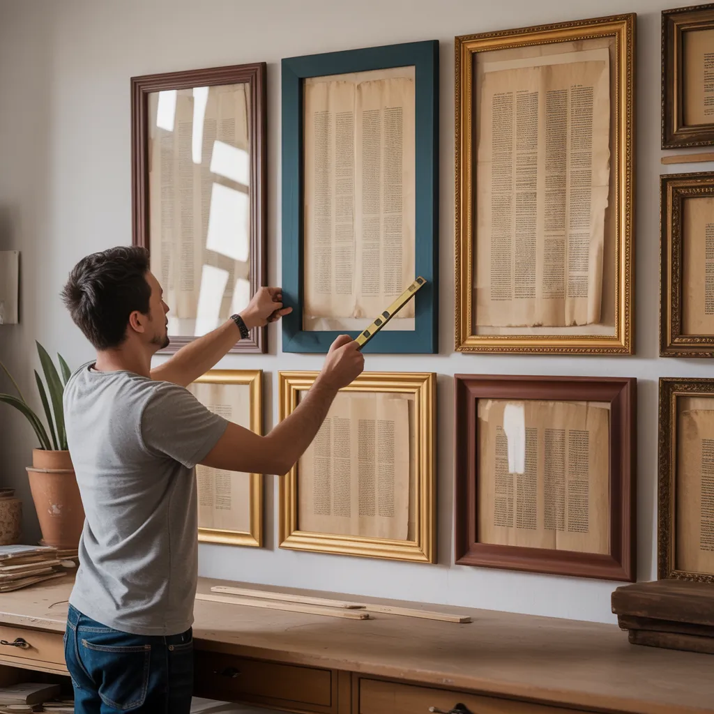 ideas for framing papyrus