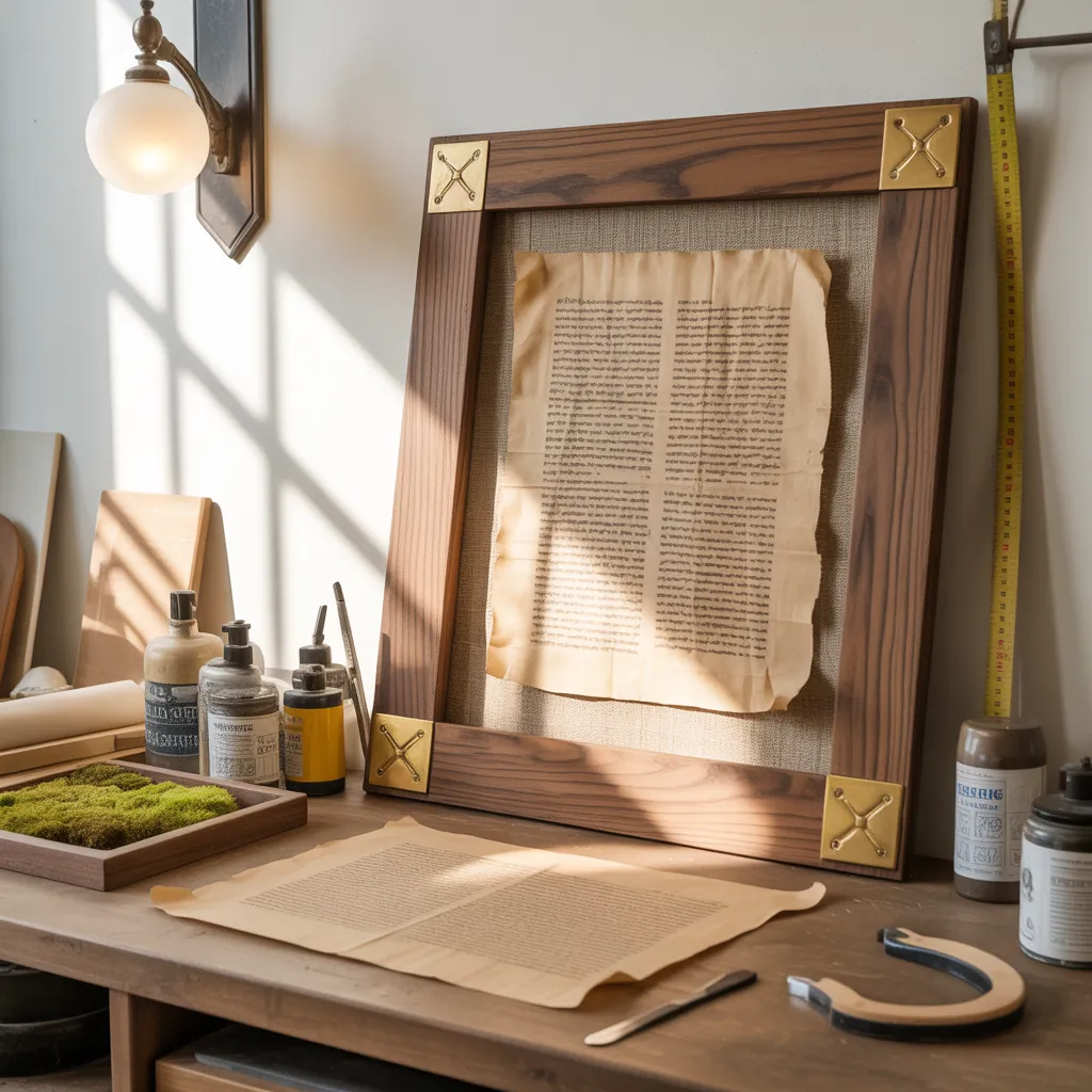 ideas for framing papyrus