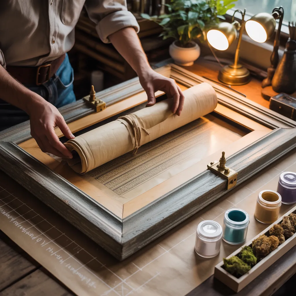 ideas for framing papyrus