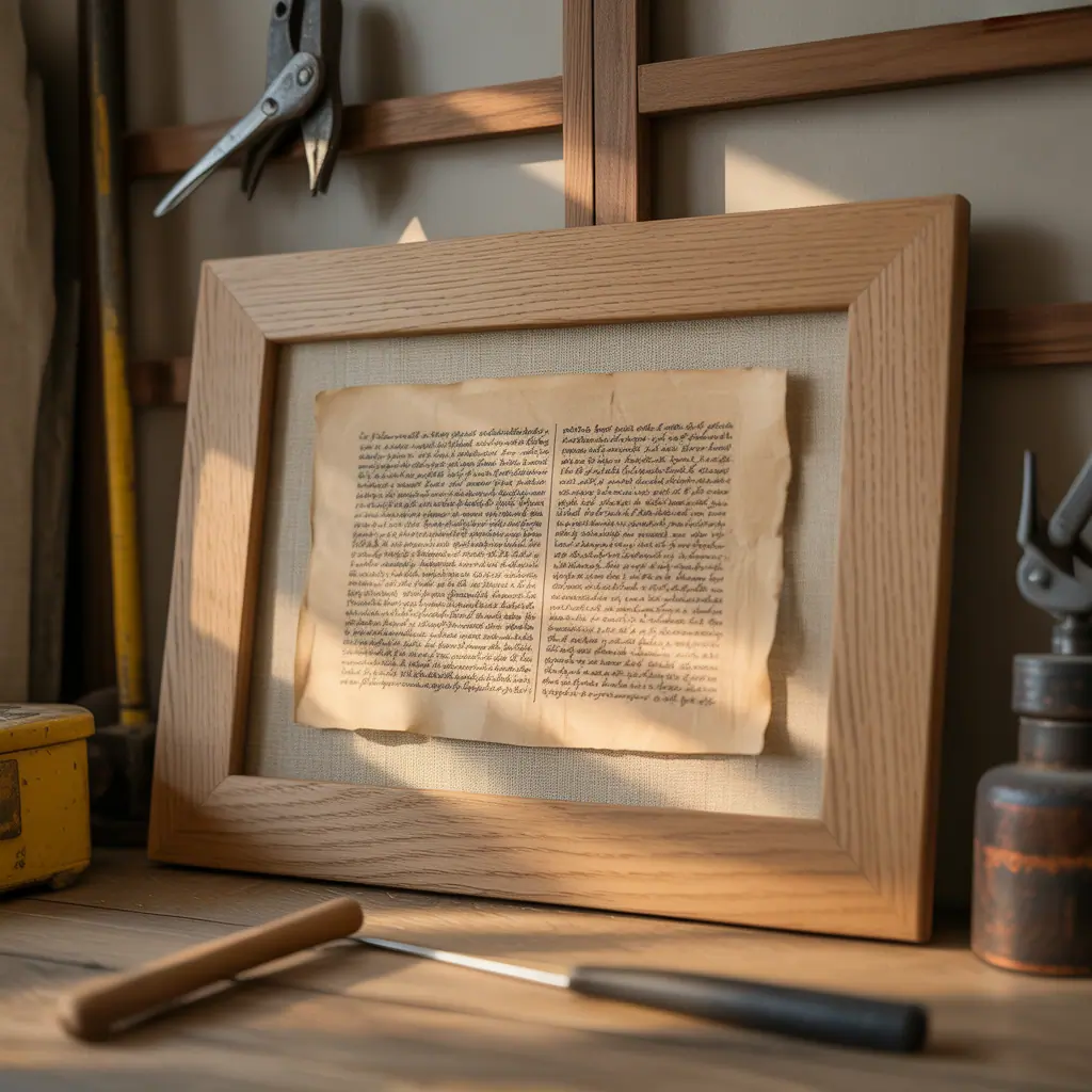 ideas for framing papyrus