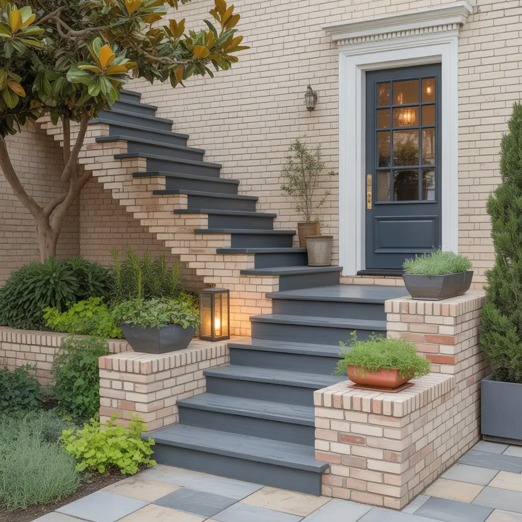 ideas for front steps