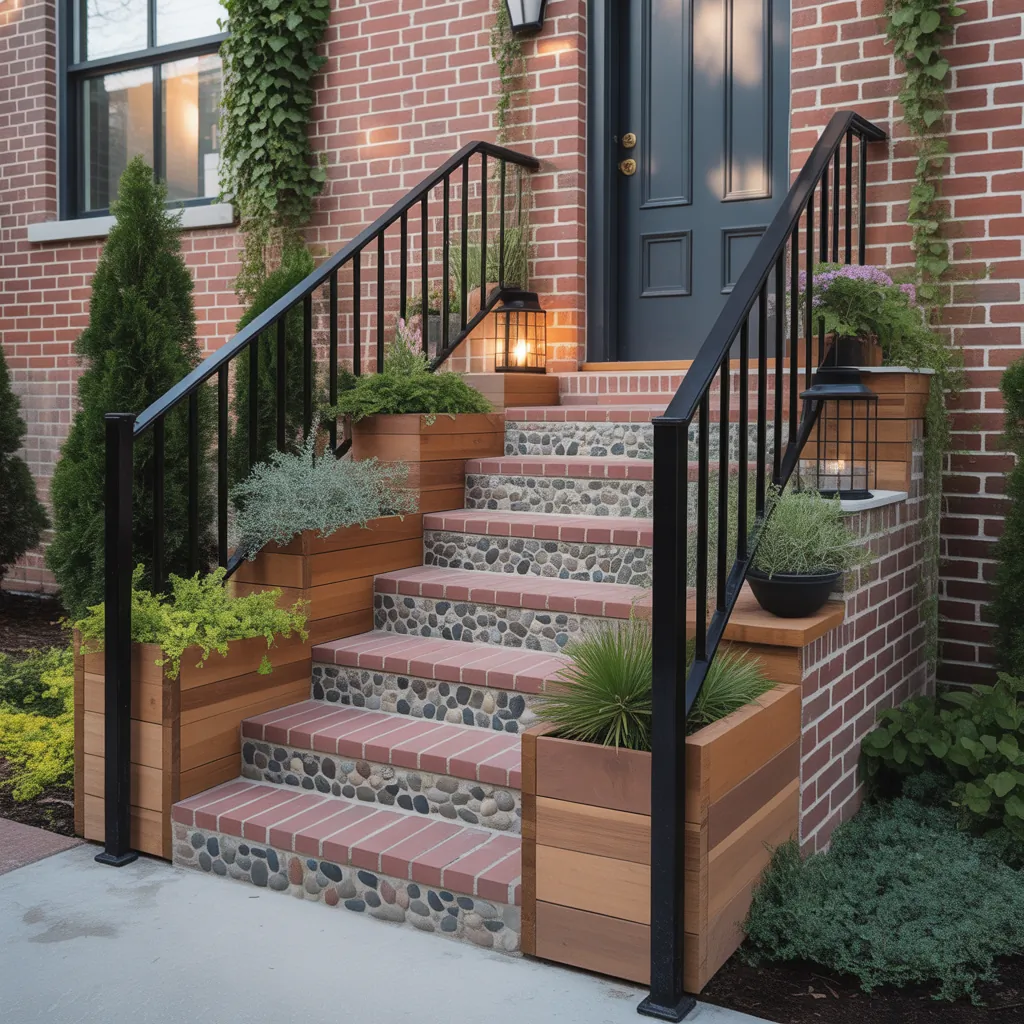ideas for front steps