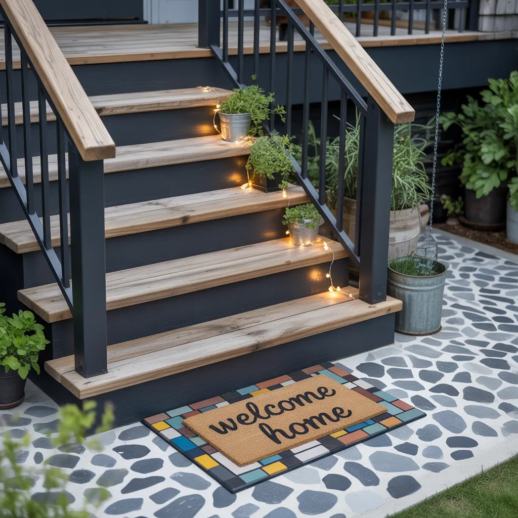 ideas for front steps