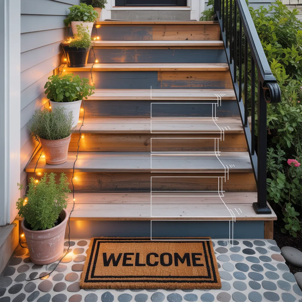 ideas for front steps