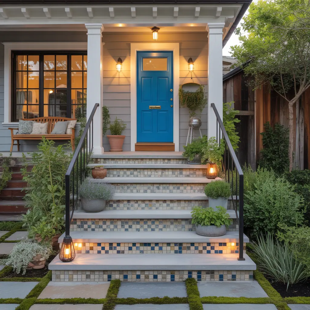 ideas for front steps