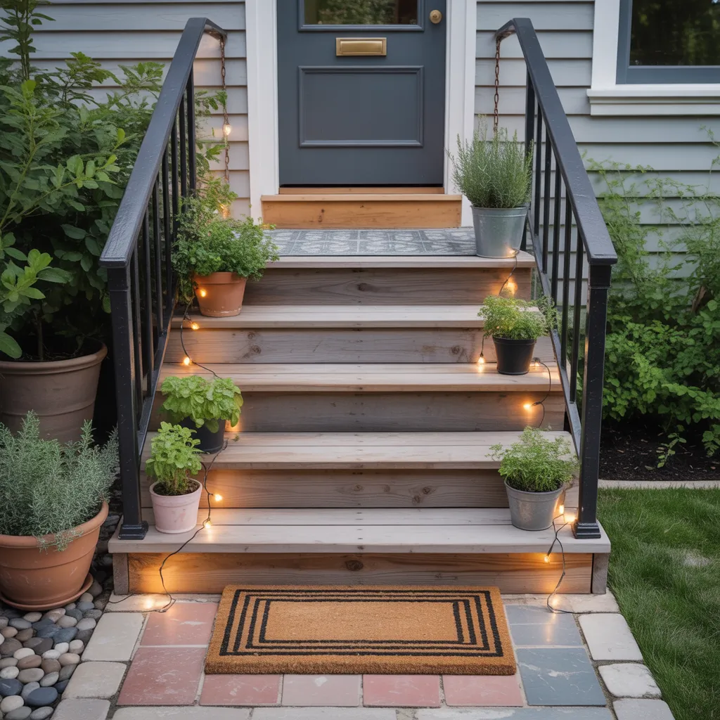 ideas for front steps