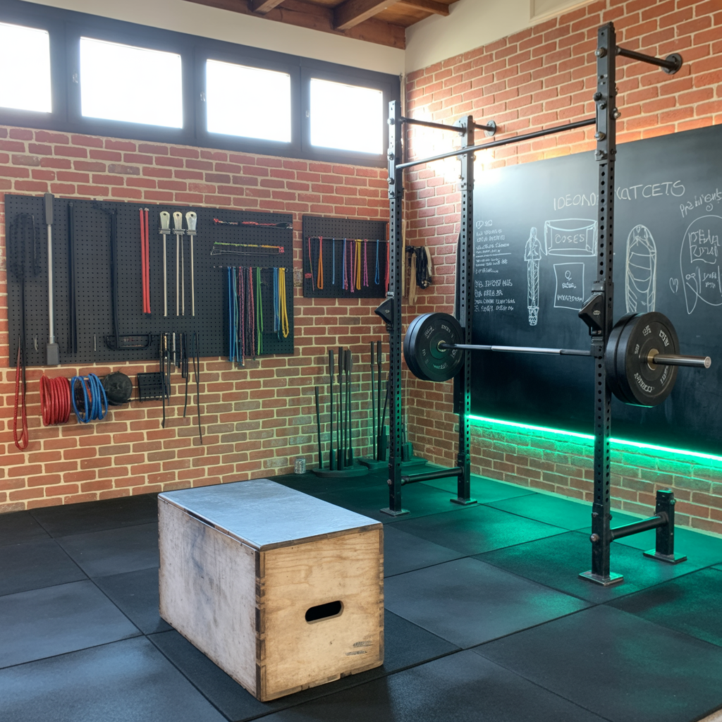 ideas for garage gym