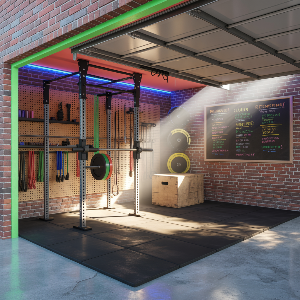 ideas for garage gym