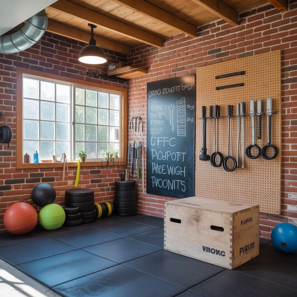 ideas for garage gym