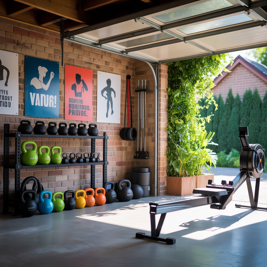 ideas for garage gym