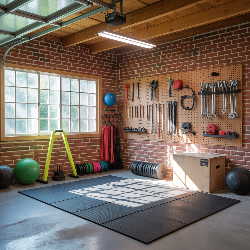 ideas for garage gym