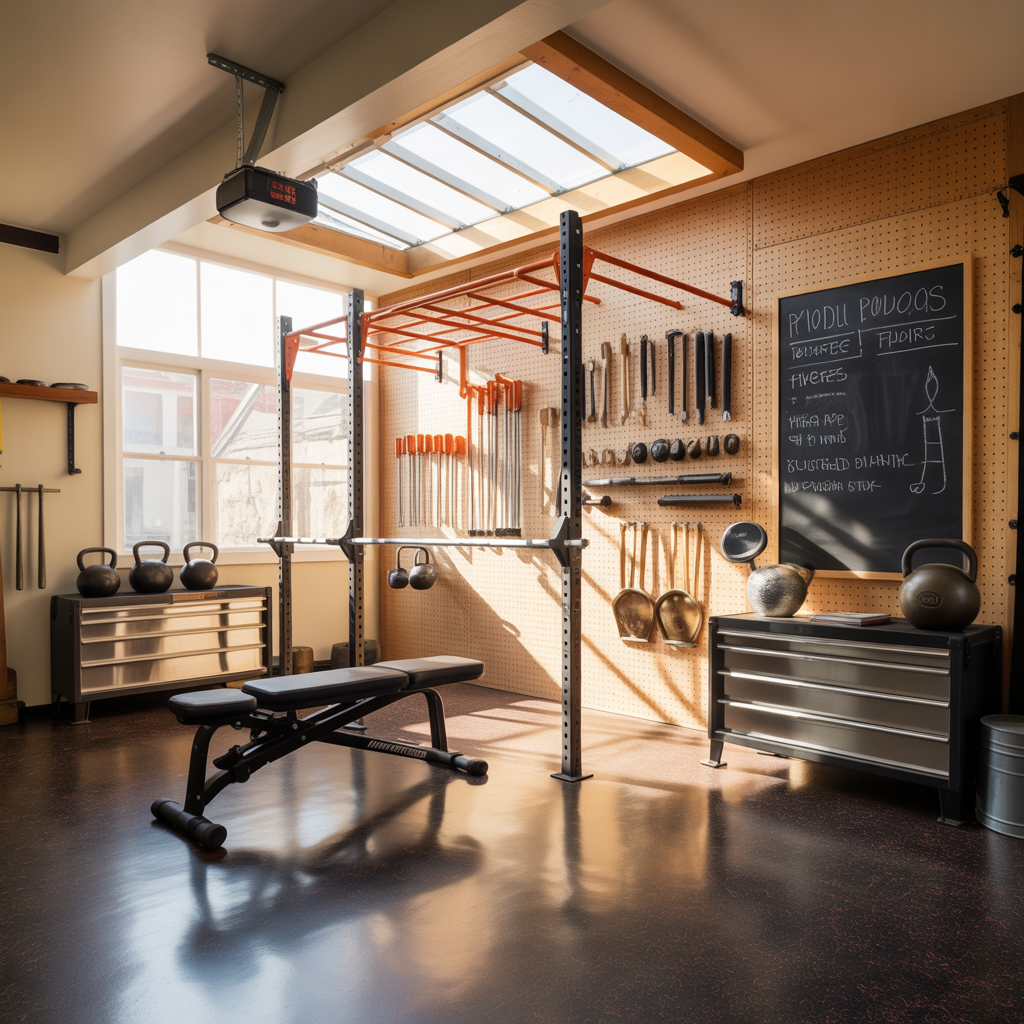 ideas for garage gym