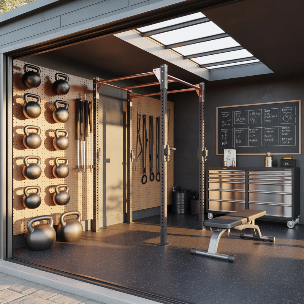 ideas for garage gym