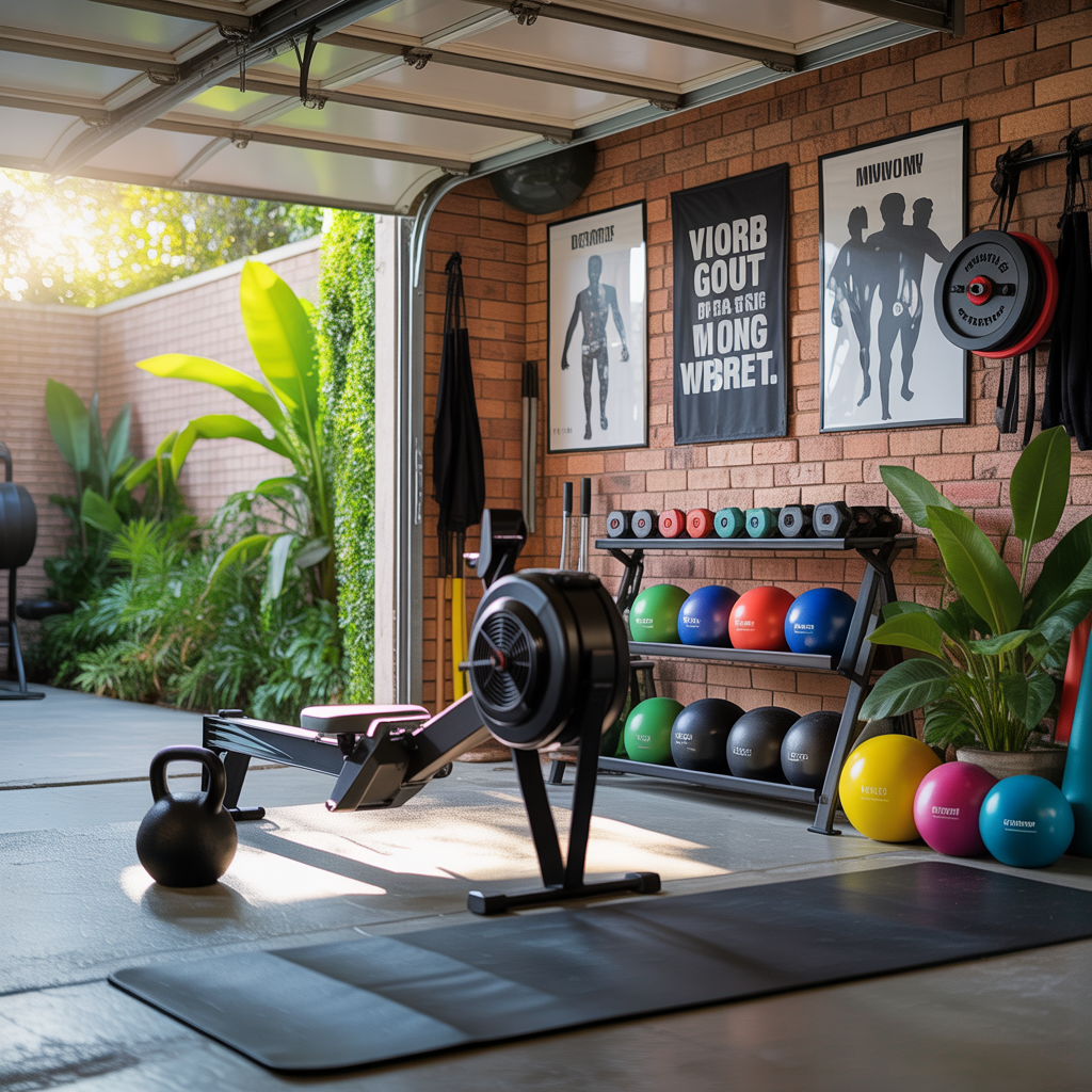 ideas for garage gym