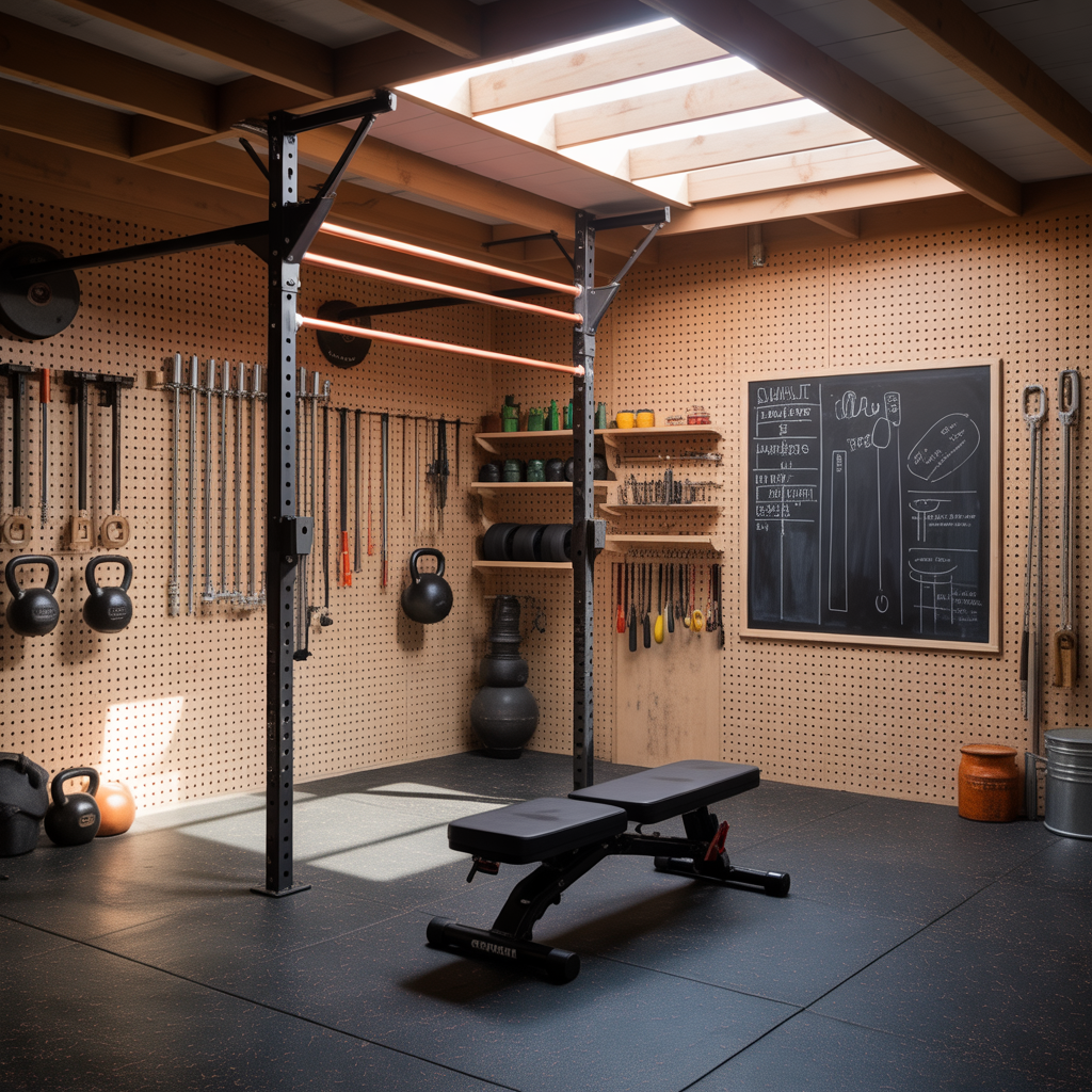 ideas for garage gym