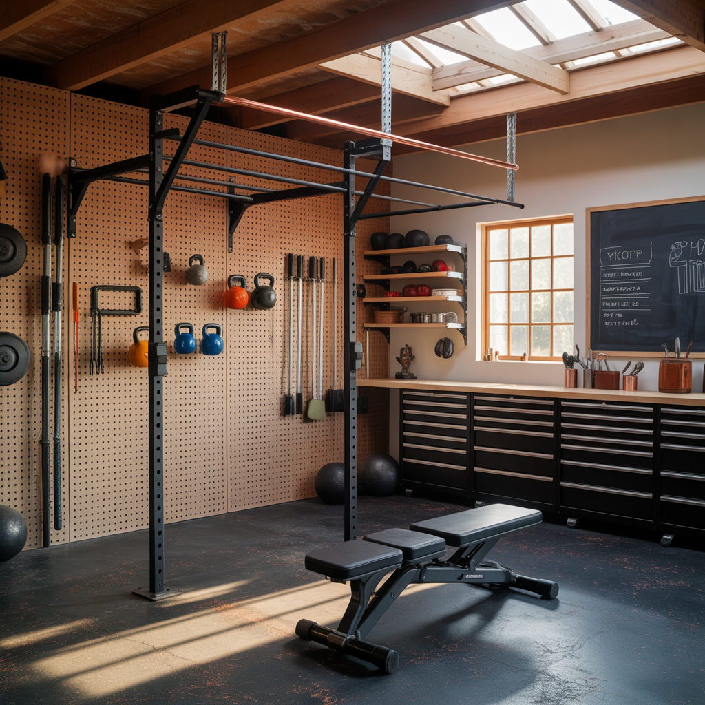 ideas for garage gym