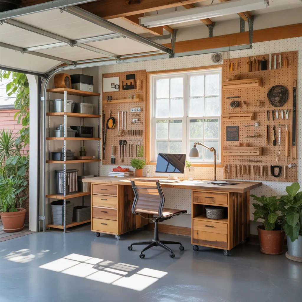 ideas for garage to office