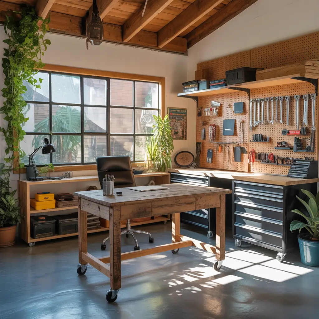 ideas for garage to office