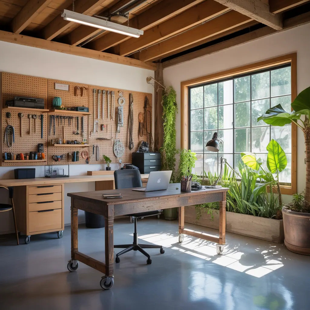 ideas for garage to office