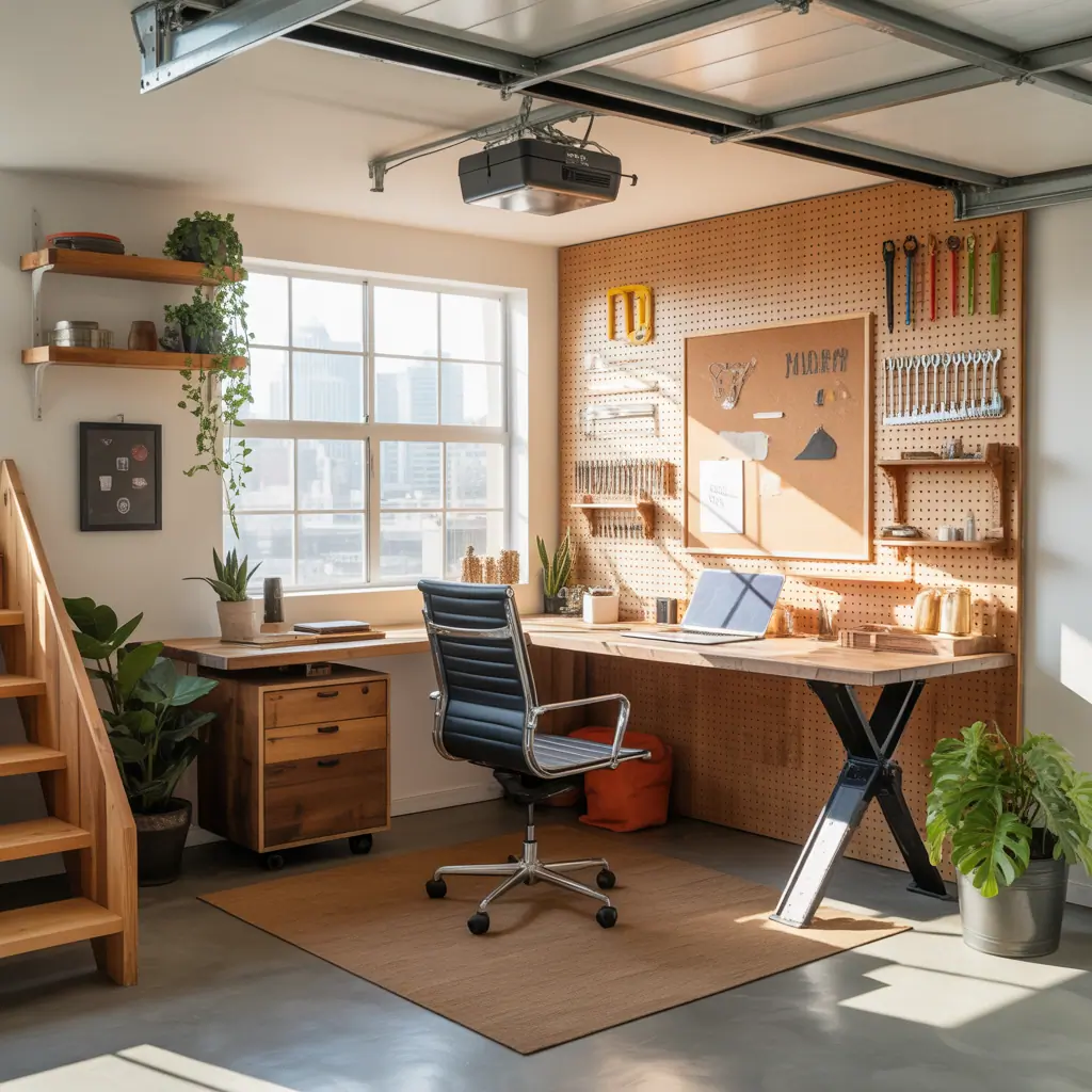 ideas for garage to office