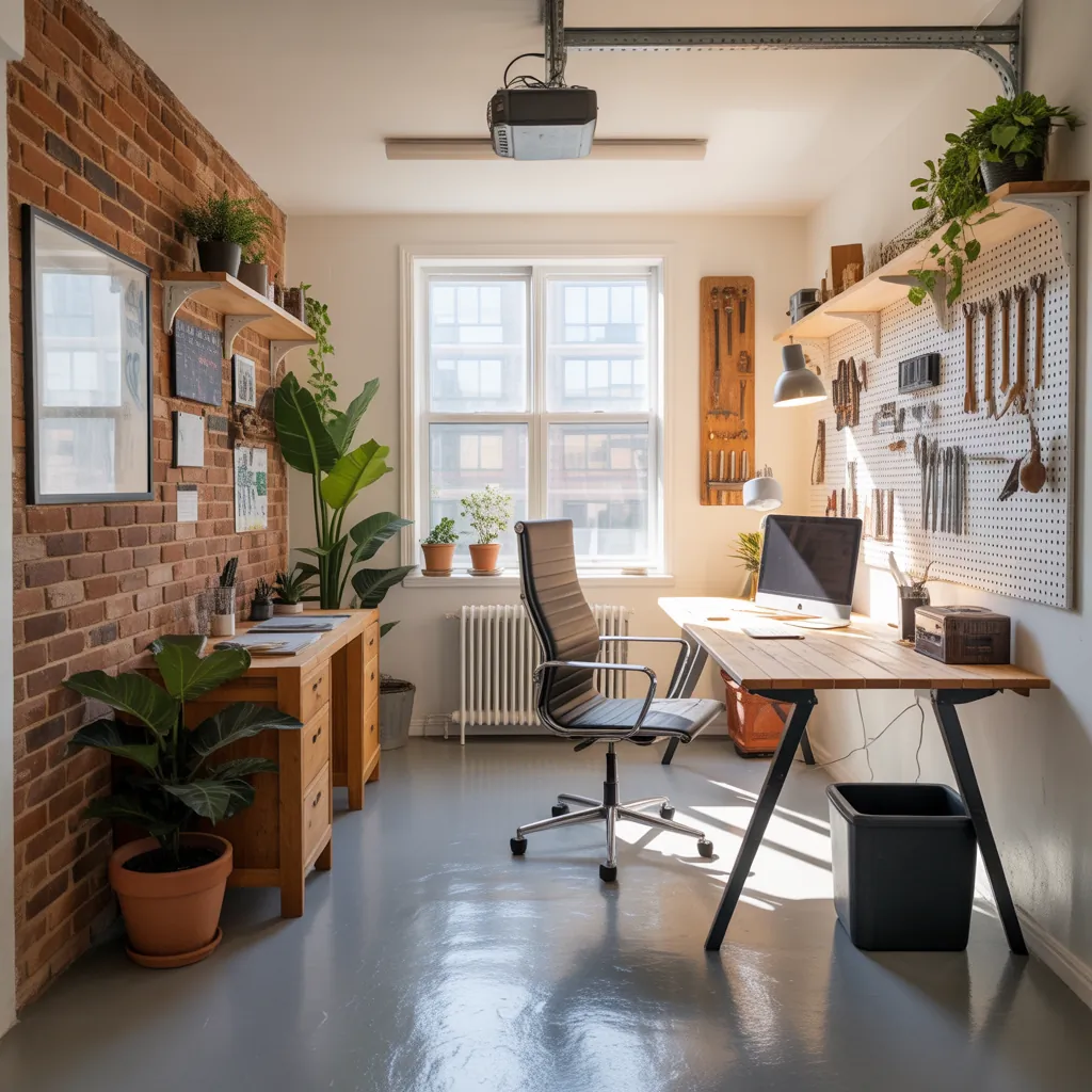 ideas for garage to office