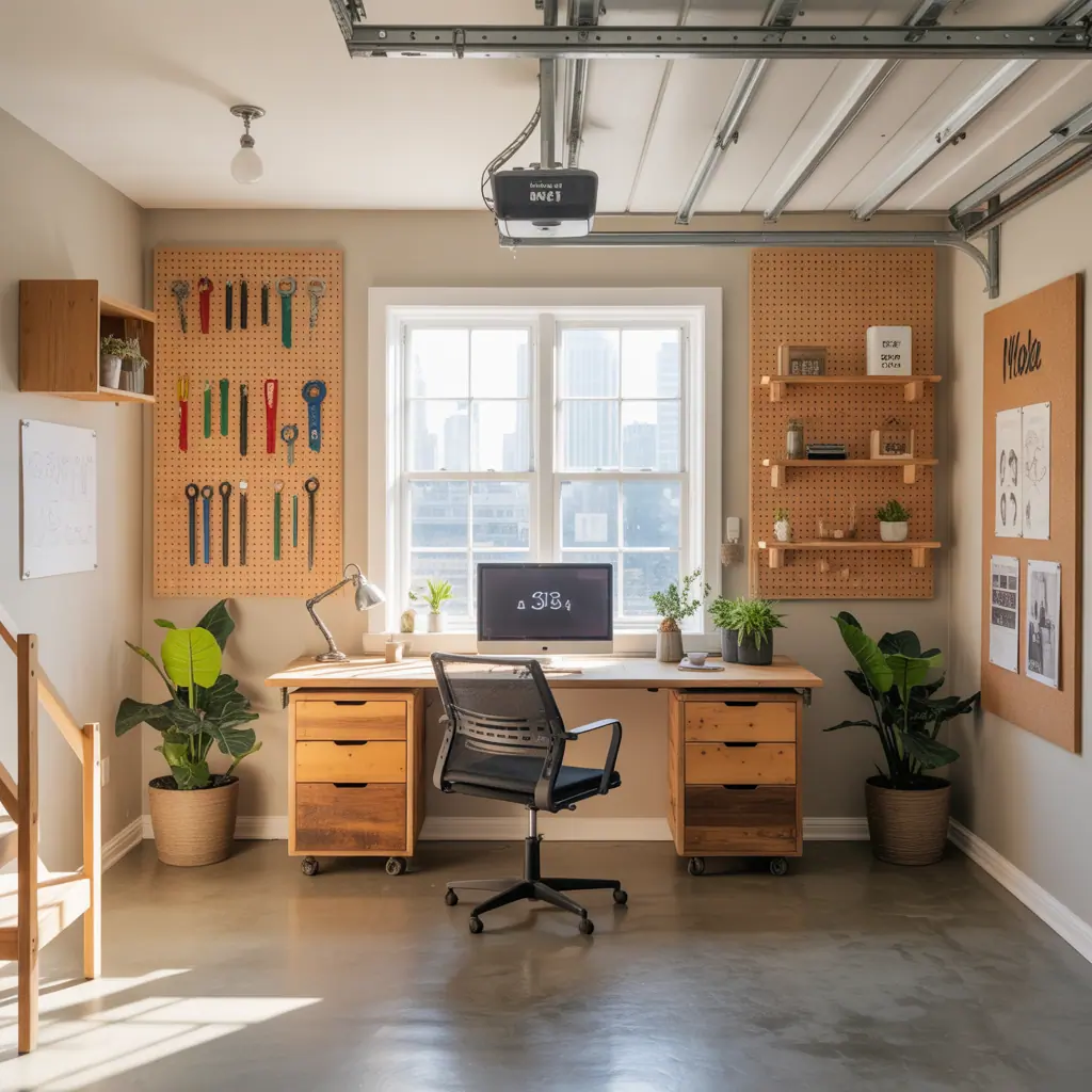 ideas for garage to office