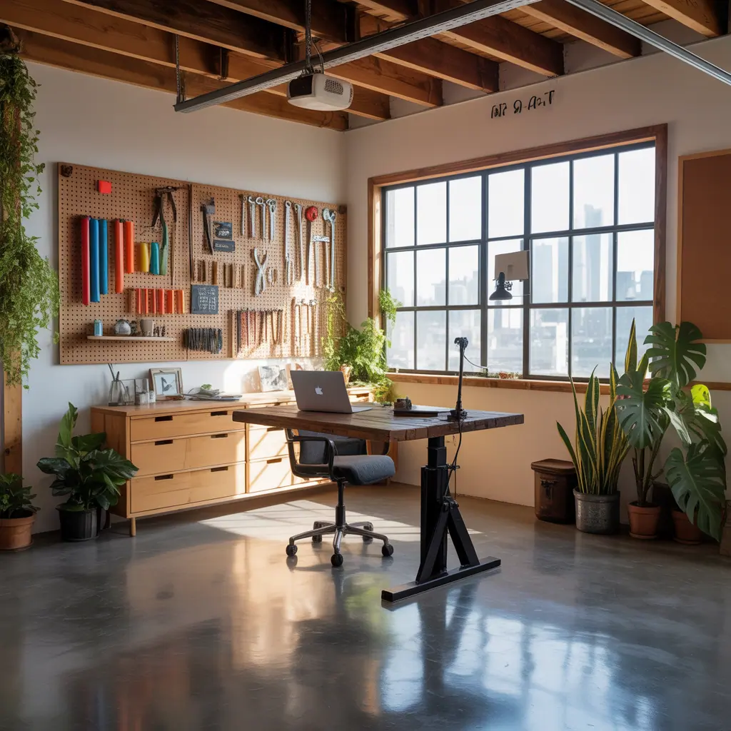 ideas for garage to office