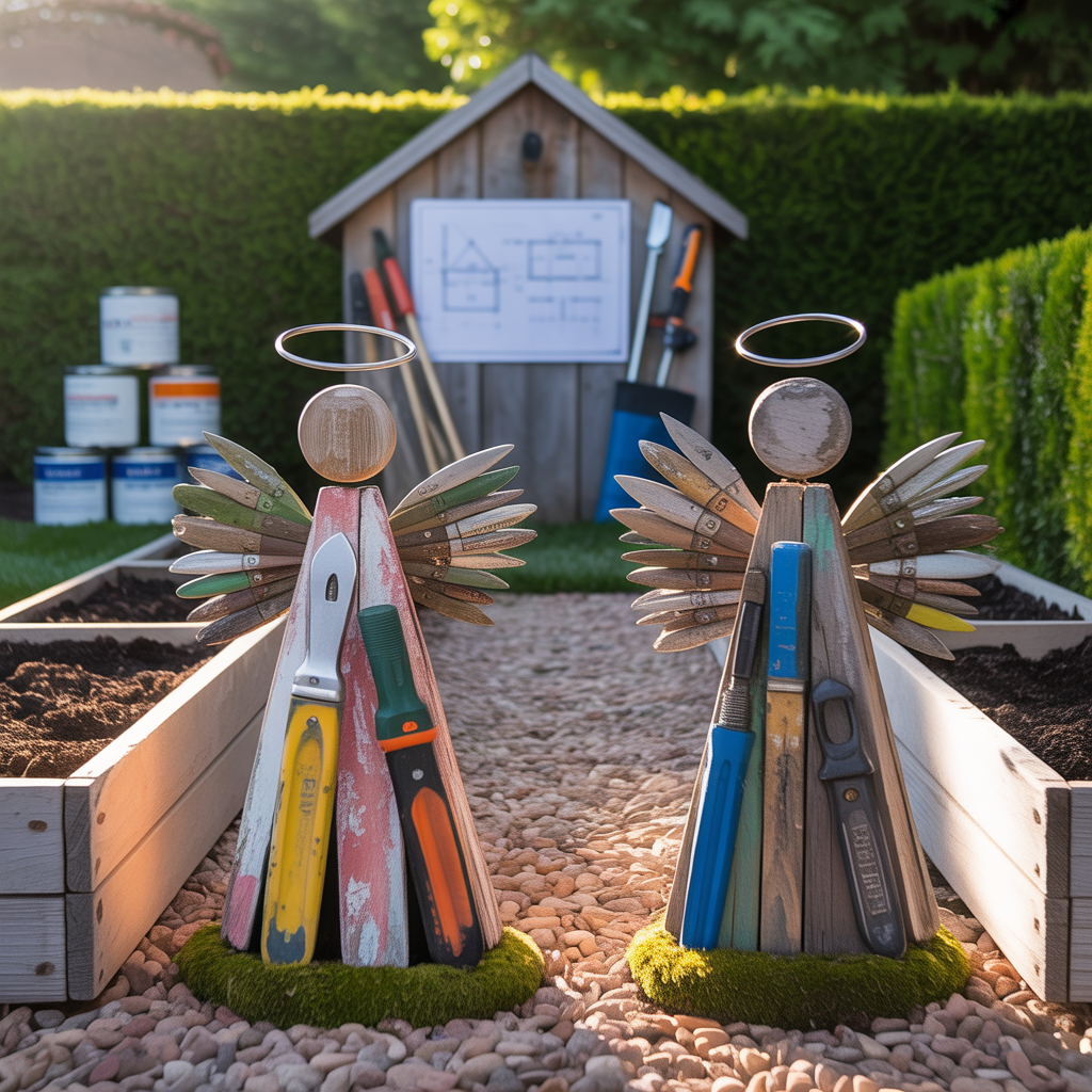 ideas for garden angels