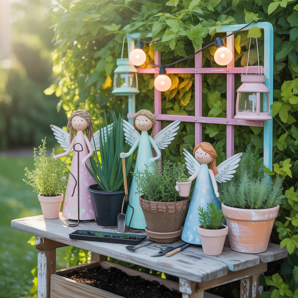ideas for garden angels