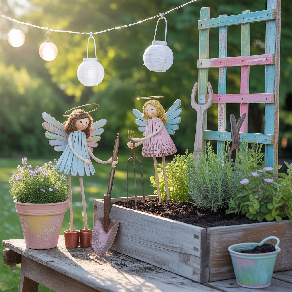 ideas for garden angels