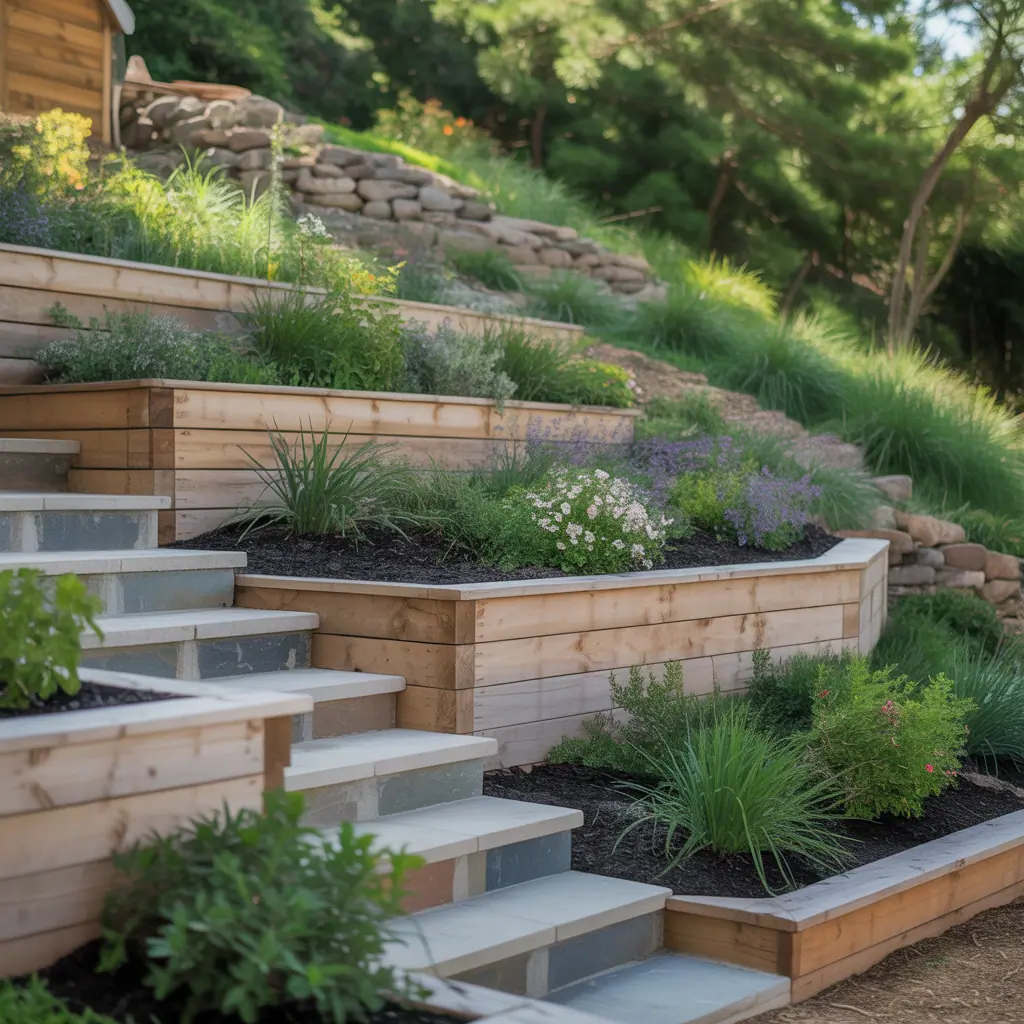 ideas for gardening on slopes