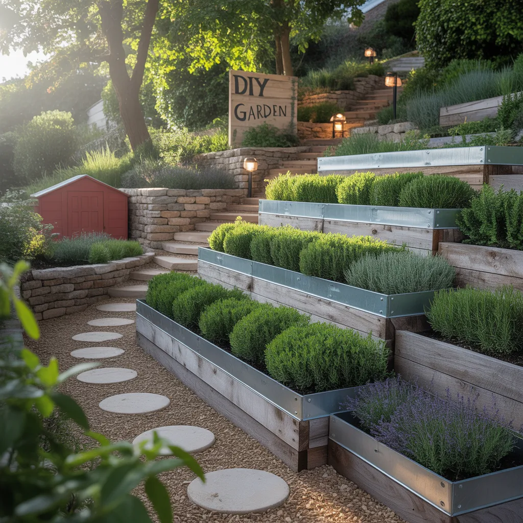 ideas for gardening on slopes