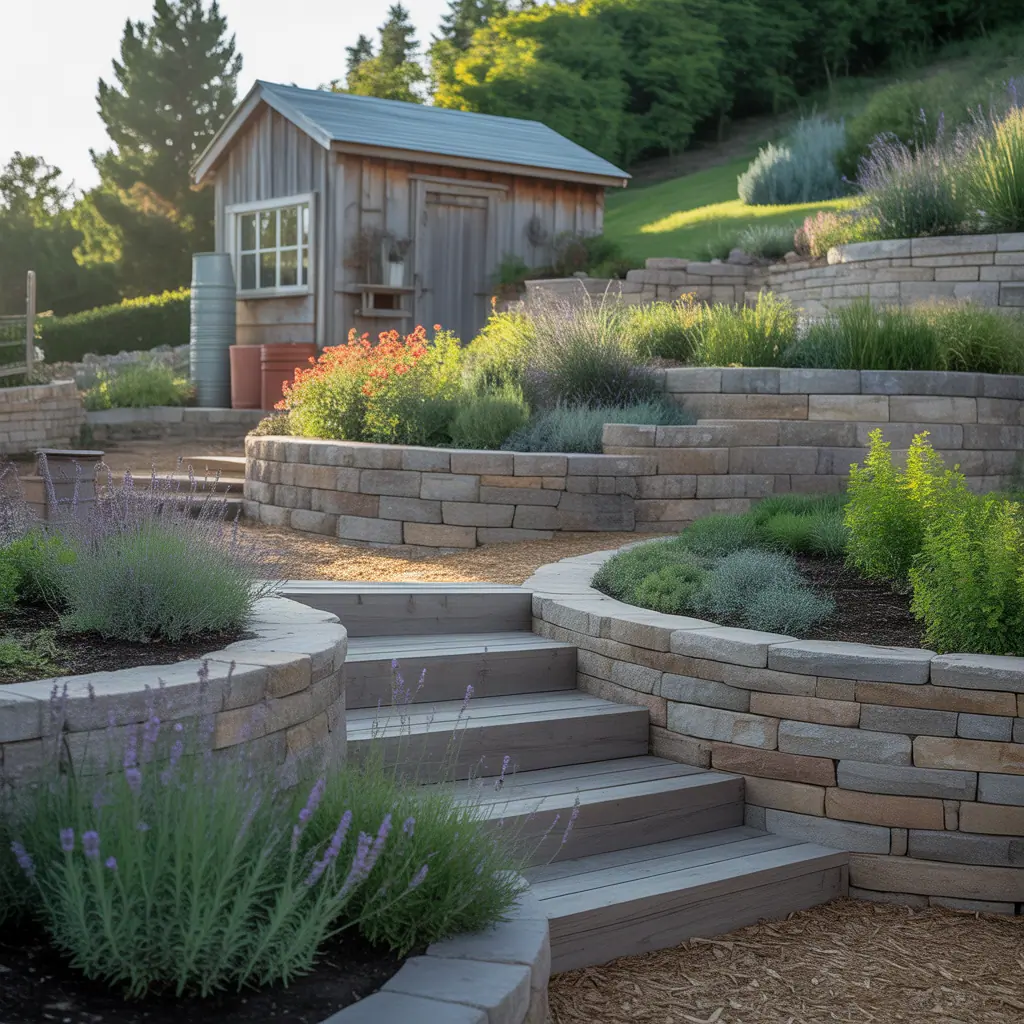 ideas for gardening on slopes