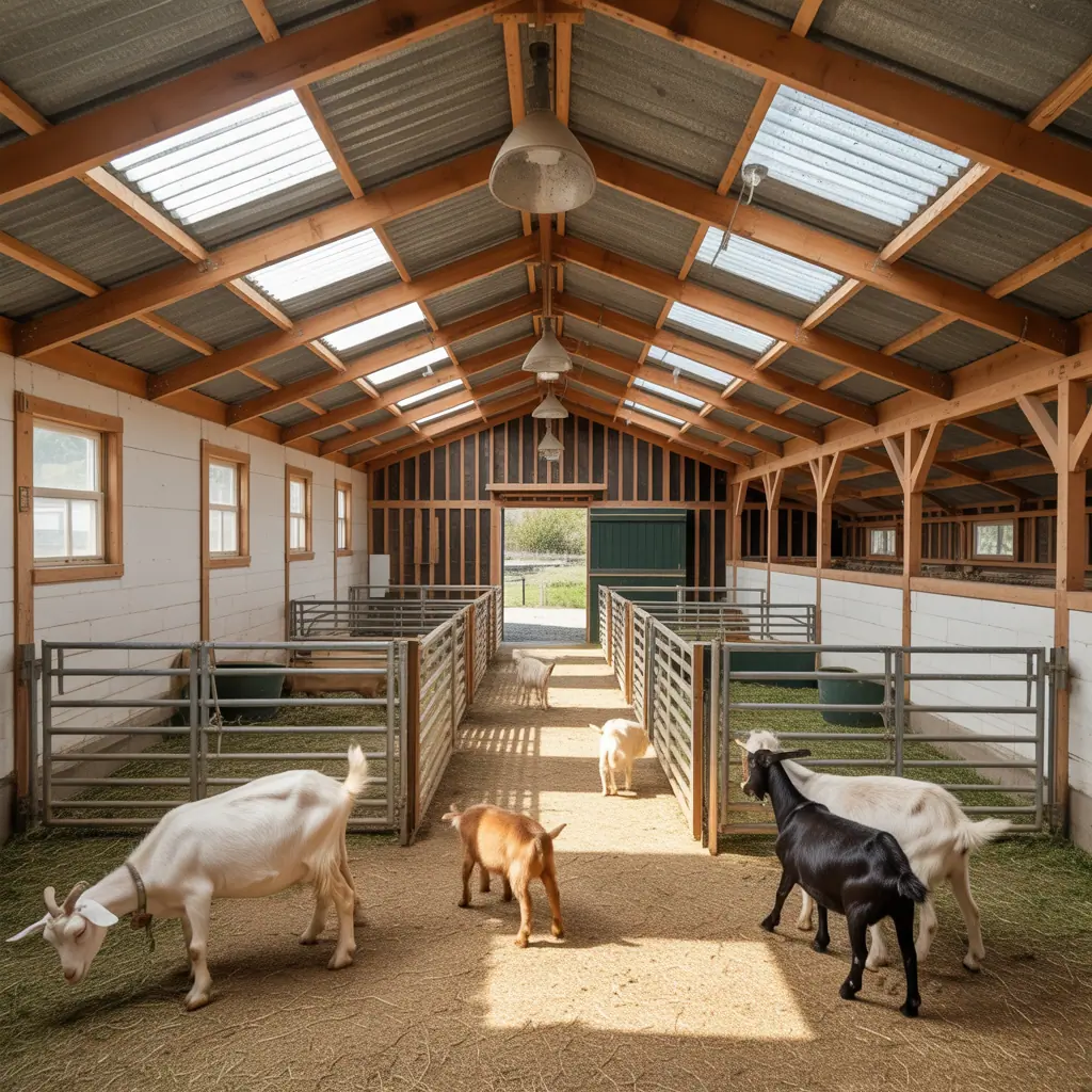 ideas for goat barn