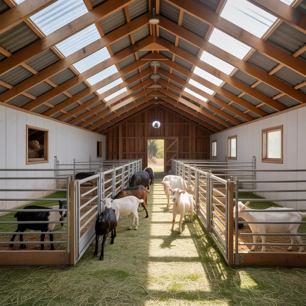 ideas for goat barn