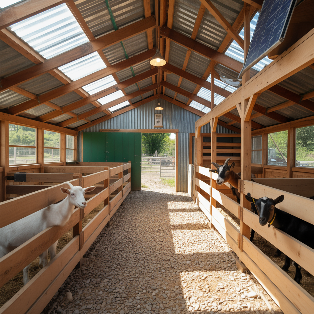 ideas for goat barn