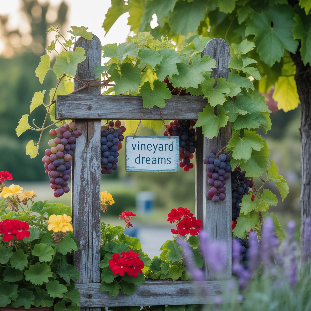 ideas for grape trellis