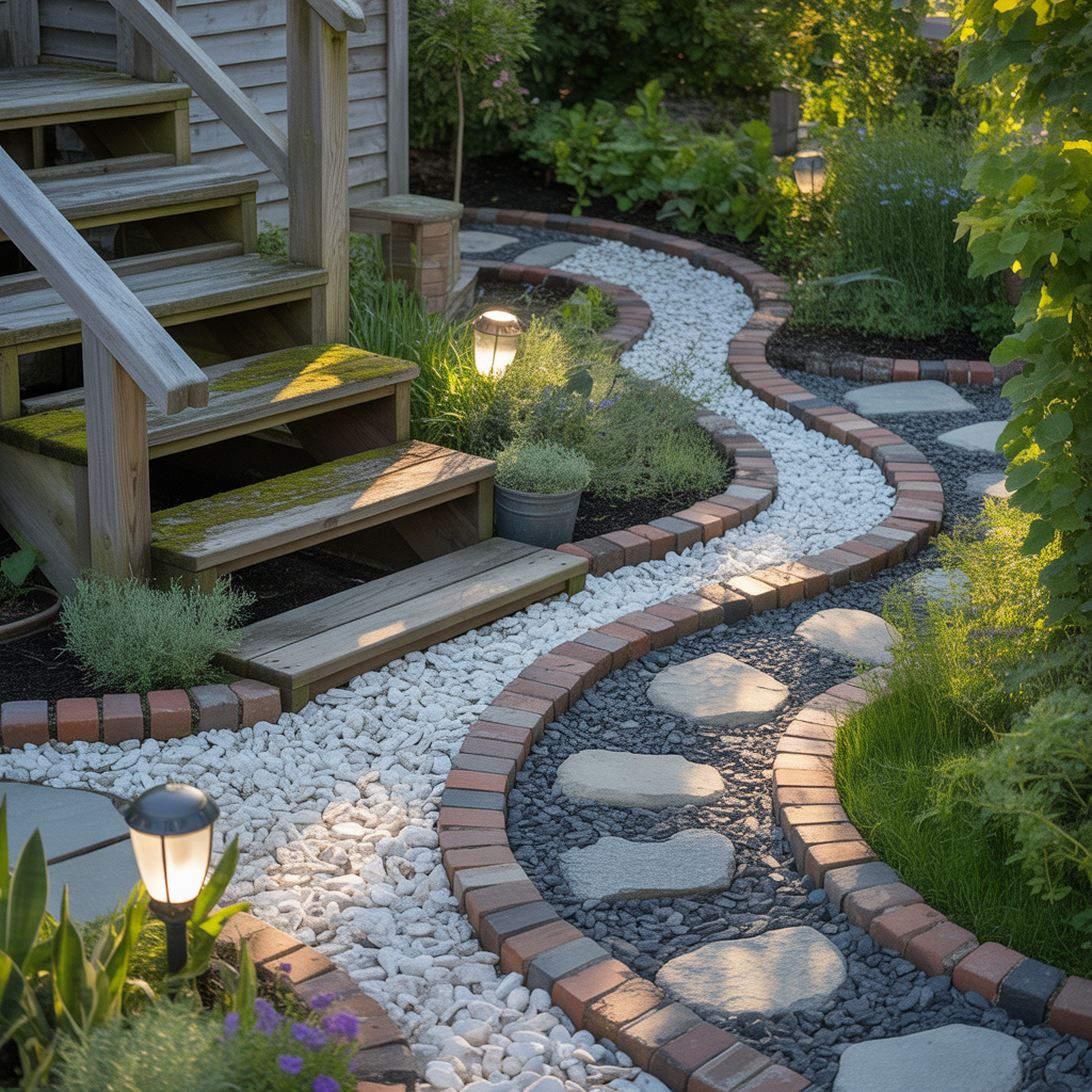 ideas for gravel pathway